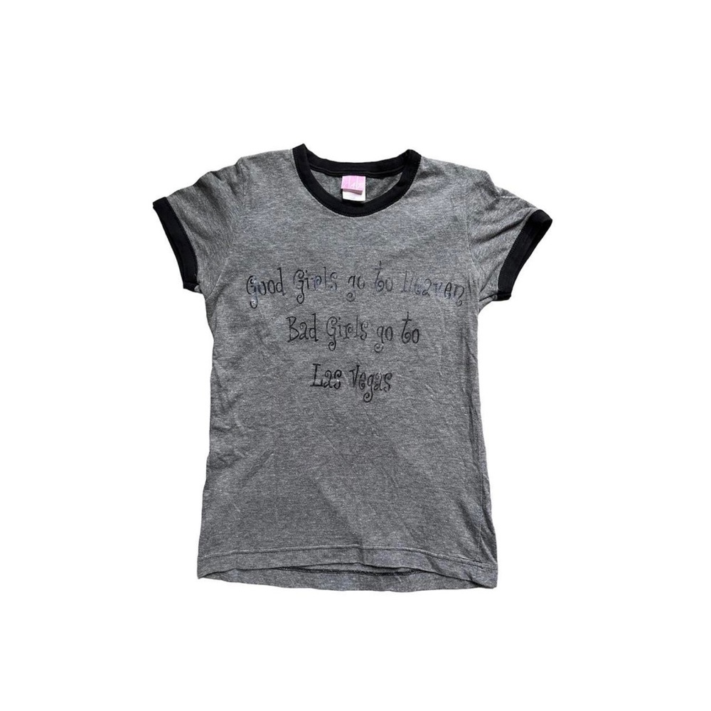 Early 2000s Graphic Ringer Tee